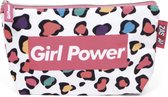 Arditex Toilettas/etui Girl Power Meisjes 25 Cm Pe Roze/wit