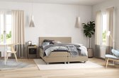 Boxspring Madrid - Crème - 180x200 cm