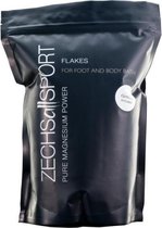 ZechsallSport Flakes - Badmiddel - Stazak 1 KG - Pure Magnesium met 100gr OptiMSM - Maakt sneller herstel mogelijk