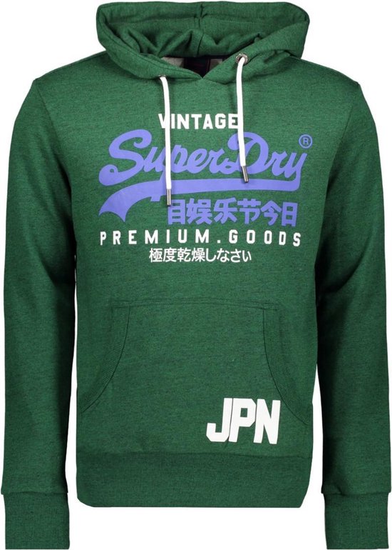 Superdry Vintage Logo Duo Heren Hoodie - Maat 3XL bol.com