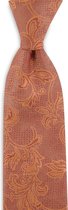 We Love Ties - Stropdas Lovely Lace - geweven polyester Microfill - oranje
