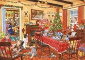 Legpuzzel - 1000 stukjes - Kerstmis - Unexpected Guest - House of Puzzles