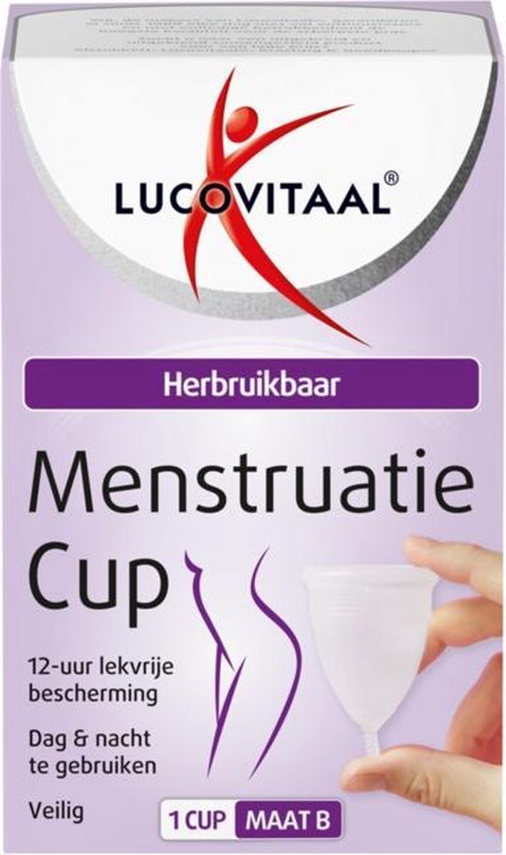 Lucovitaal Menstruatie cup maat b - Lucovitaal