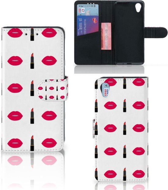 Telefoonhoesje Sony Xperia X Beschermhoes Lipstick Kiss | bol.com