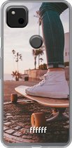 Google Pixel 4a Hoesje Transparant TPU Case - Skateboarding #ffffff