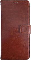 Galaxy A40 - Book case - Bruin - Inclusief 1 extra screenprotector