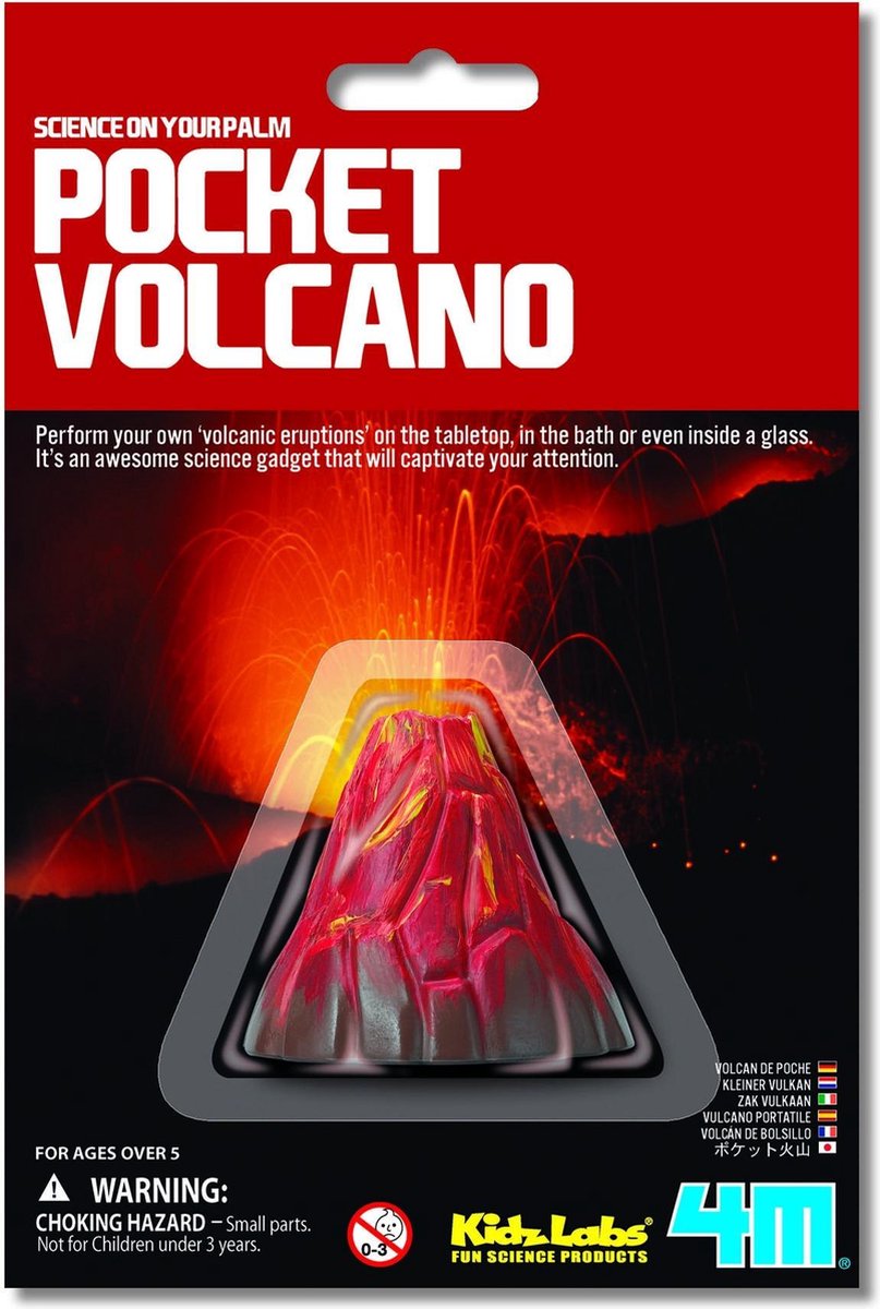 4m Kidzlabs sciene: vulkaan