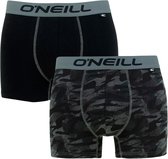 O'Neill - boxers 2-pack camouflage zwart - XXL