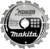 Makita B-13699 Specialized Cirkelzaagblad - 235 x 30 x 16T - Hout (Met nagels)