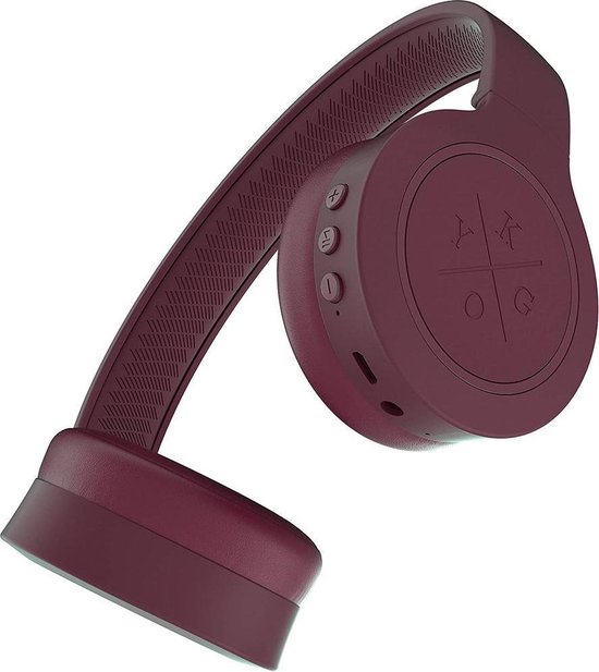 Kygo Life A4/300 Over Ear Koptelefoon Hoofdband Bordeaux rood, | bol.com
