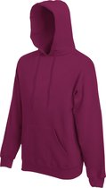 Fruit Of The Loom Heren Premium 70/30 Sweatshirt Capuchon / Hoodie (Bordeaux)