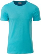 James and Nicholson - Heren Standaard T-Shirt (Lichtblauw)