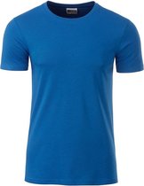 James and Nicholson - Heren Standaard T-Shirt (Koningsblauw)