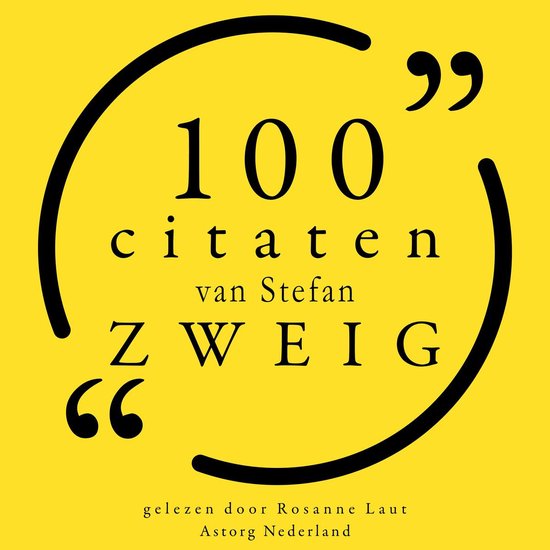 100 citaten van Stefan Zweig - cover