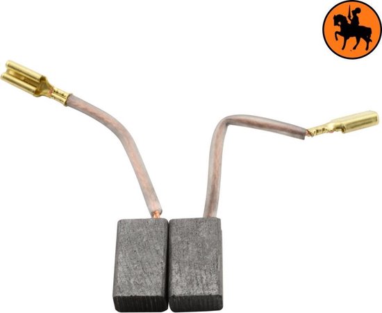 Koolborstelset voor Protool zaag 636065 - 5x8x16mm - Vervangt 627007 & 627019