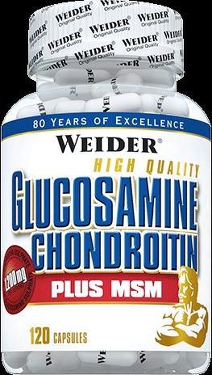 Weider Glucosamine Chondroitine Msm 120 Caps