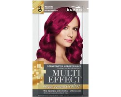 Joanna - Multi Effect Keratin Complex Color Instant Color Shampoo szamponetka koloryzująca 04 Malinowa Czerwień 35g