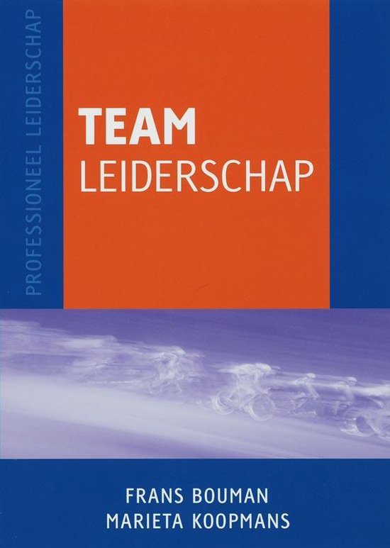 Cover van het boek 'Teamleiderschap' van Marieta Koopmans en Frans Bouman