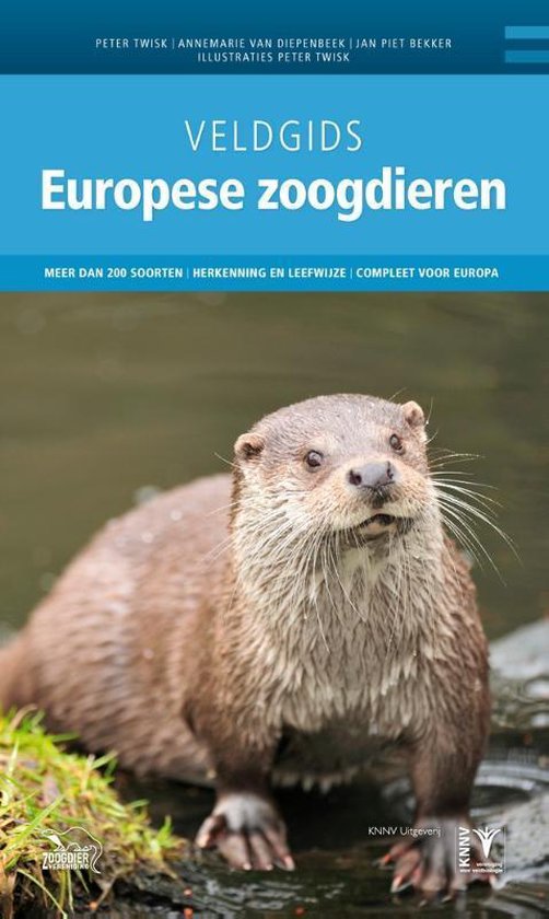 Cover van het boek 'Veldgids Europese zoogdieren' van Peter Twisk