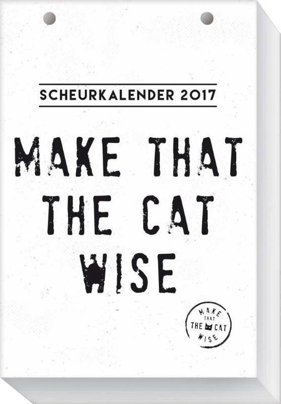 Make That The Cat Wise scheurkalender 2017