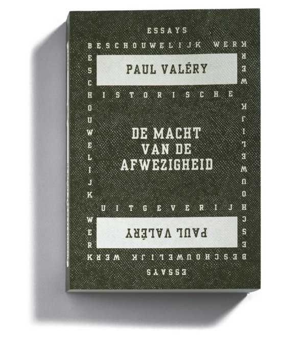 Cover van het boek 'De macht van de afwezigheid / druk 1' van P. Valery en  Valery