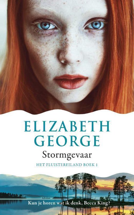 Boek: Het Fluistereiland 1 -   Stormgevaar, geschreven door Elizabeth George