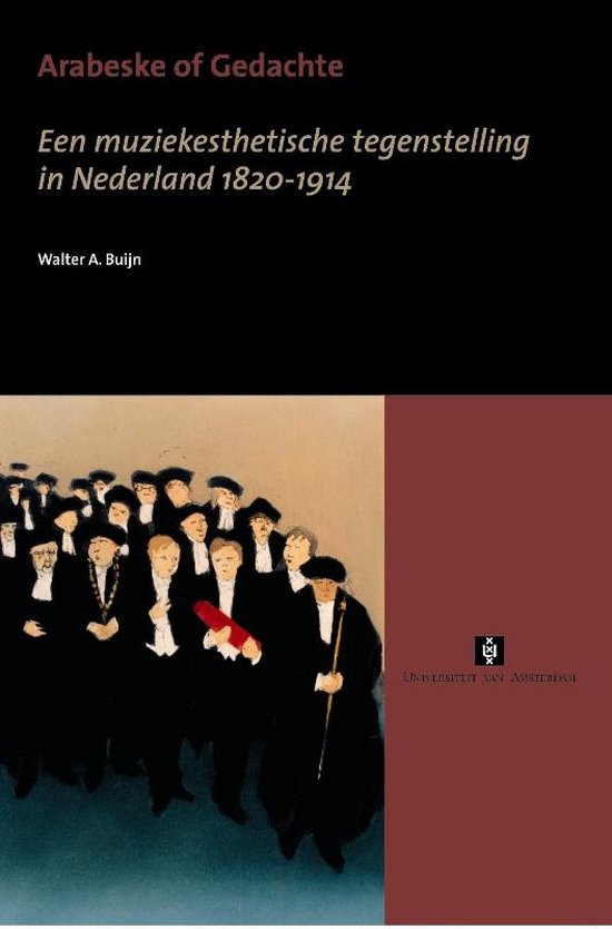 Cover van het boek 'Arabeske of Gedachte' van W. Buijn