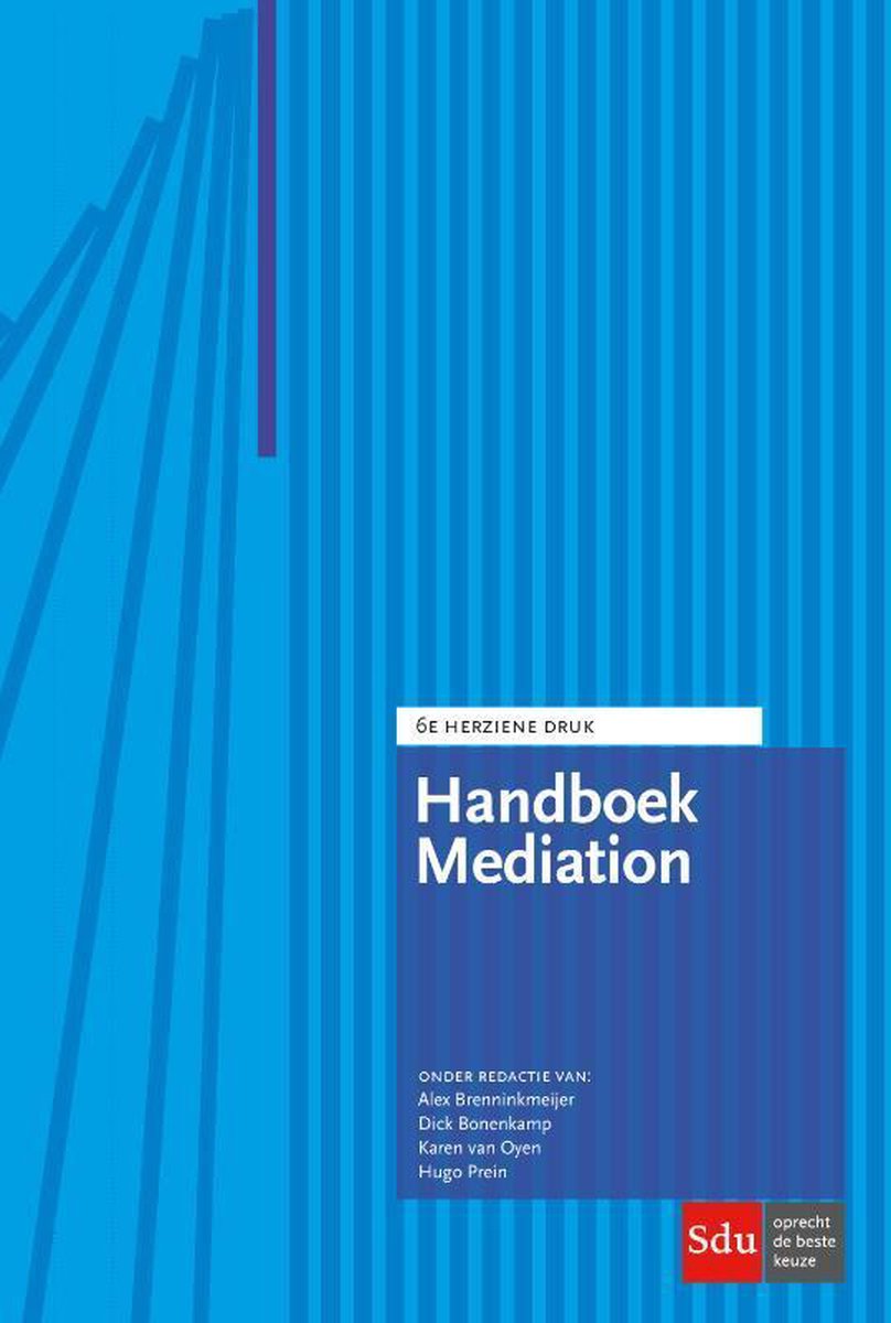Handboek mediation - Alex Brenninkmeijer