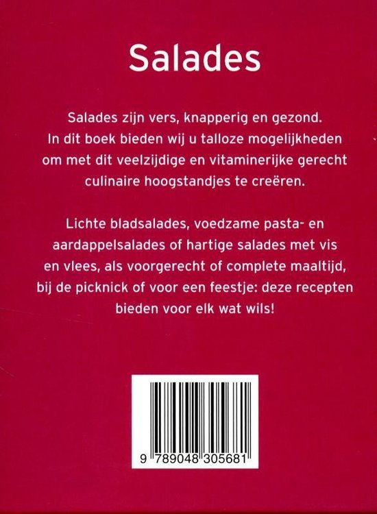 Mini kookboekjes  -   Salades