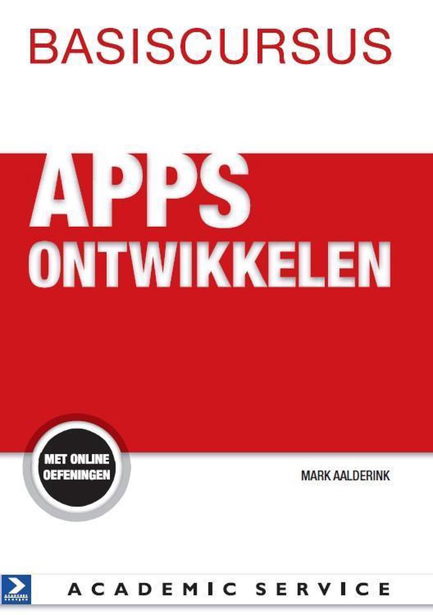 Omslag van Basiscursus Apps ontwikkelen