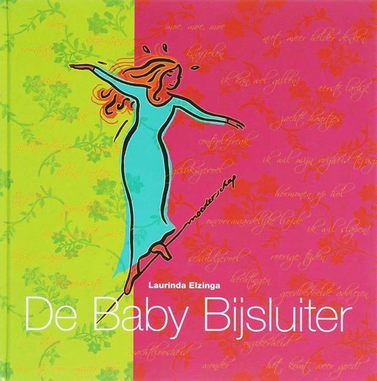 Cover van het boek 'De baby bijsluiter' van L. Elzinga en Ch.L. Elzinga