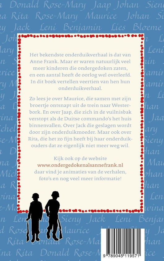 Ondergedoken als Anne Frank