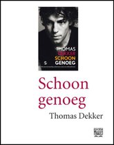 Boek cover Schoon genoeg - grote letter van Thomas Dekker