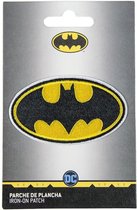 Patch Batman Geel Zwart Polyester