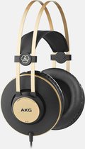 AKG K92 Écouteurs Avec fil Arceau Musique Noir, Or