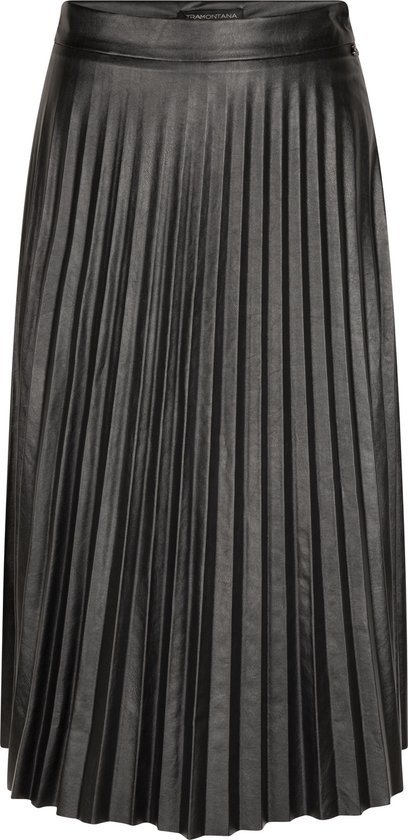 Tramontana Fake Leather Rok Dark Olive Maat L Dames Rokken bol