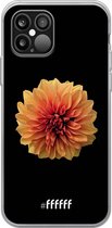 iPhone 12 Pro Max Hoesje Transparant TPU Case - Butterscotch Blossom #ffffff