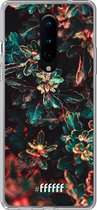 OnePlus 8 Hoesje Transparant TPU Case - Ornament #ffffff