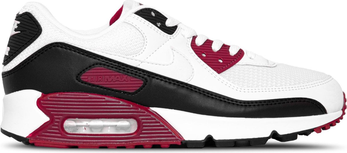 Nike Nike Air Max 90 Maroon Heren Sneaker CT4352-104 Zwart
