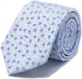 GENTS | Stropdas zijde wit 0556 Maat NS