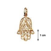 Blinx Jewels Vergulden Hanger Hand van Fatima