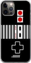 6F hoesje - geschikt voor iPhone 12 - Transparant TPU Case - NES Controller #ffffff