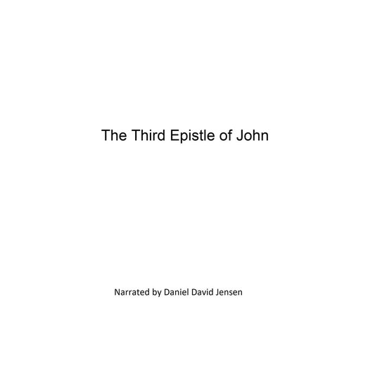 The Third Epistle of John - cover