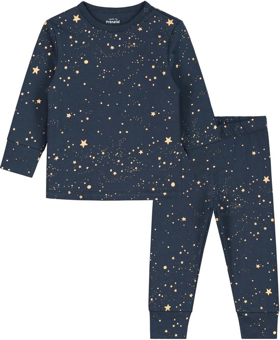 Prénatal Pyjama Meisje & Jongen Maat 104 - Pyjama Kinderen - Kinderkleding Jongens & Meisjes - Blauw