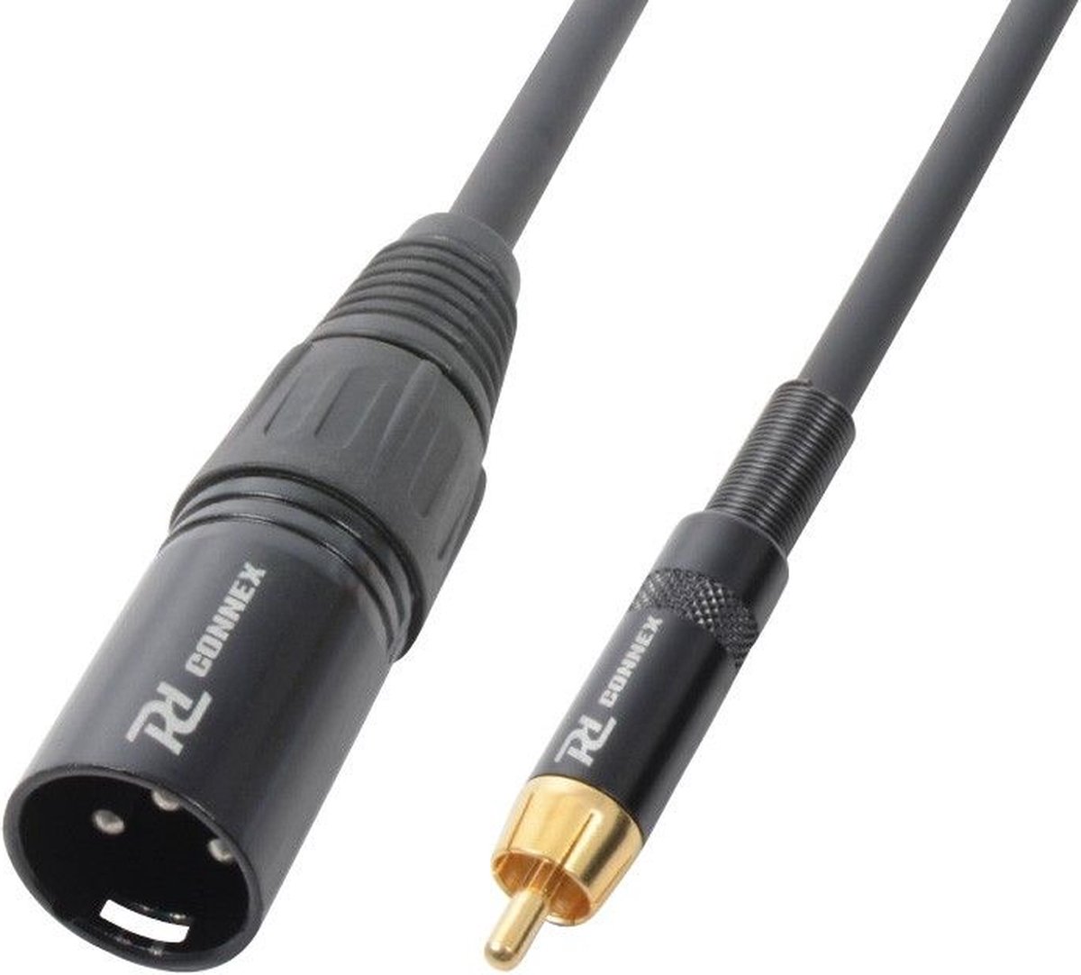 PD Connex Kabel XLR Male - RCA Male 3.0m