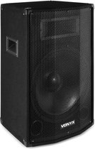 Actieve speaker - Vonyx CVB12 - 12'' speaker met Bluetooth & mp3 speler - 600W