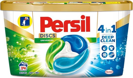 Persil Discs Universal Wascapsules - Wasmiddel Capsules - 14 wasbeurten