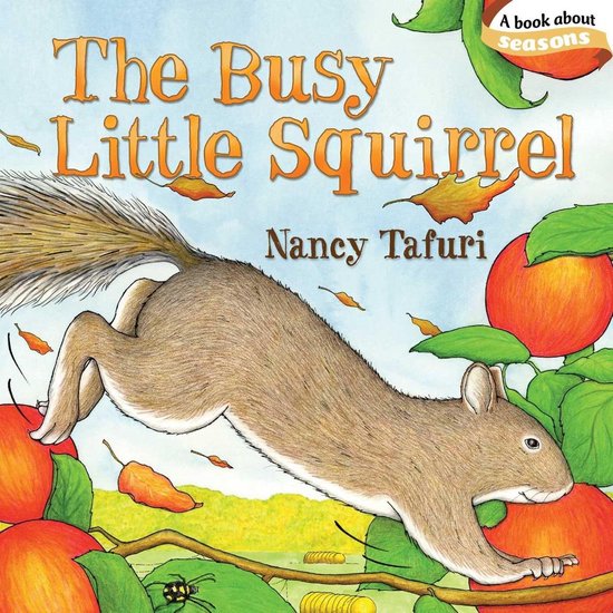 The Busy Little Squirrel - cover