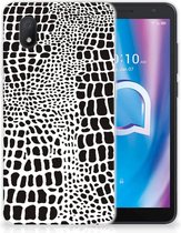 Beschermhoesje Alcatel 1B (2020) Smartphone hoesje Slangenprint