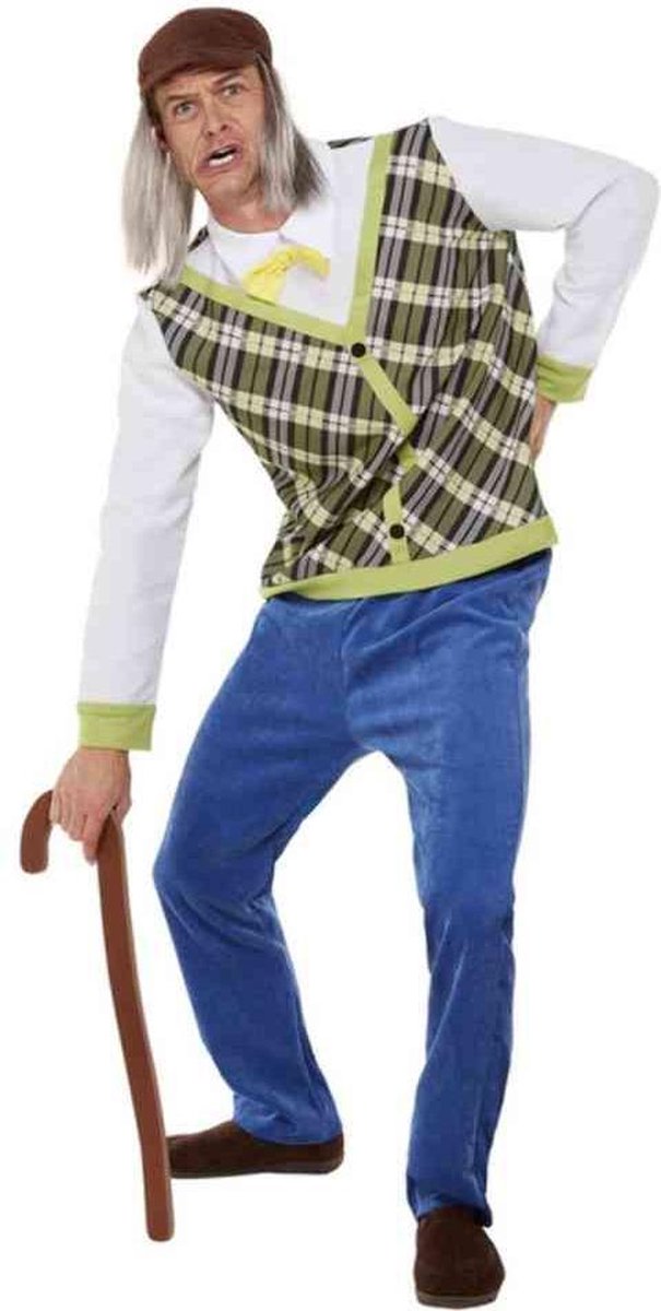 Smiffys - Old Man Kostuum - M - Multicolours
